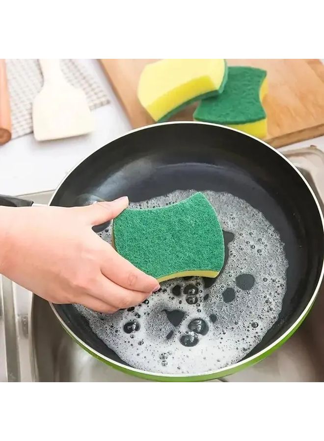 Kitchen Dishwashing Sponge 24pcs With Non Slip Grip And Scrubbing Surface Heavy Duty Cleaning Brush Ergonomic Handle For Dishes Pots Pans - Image 3