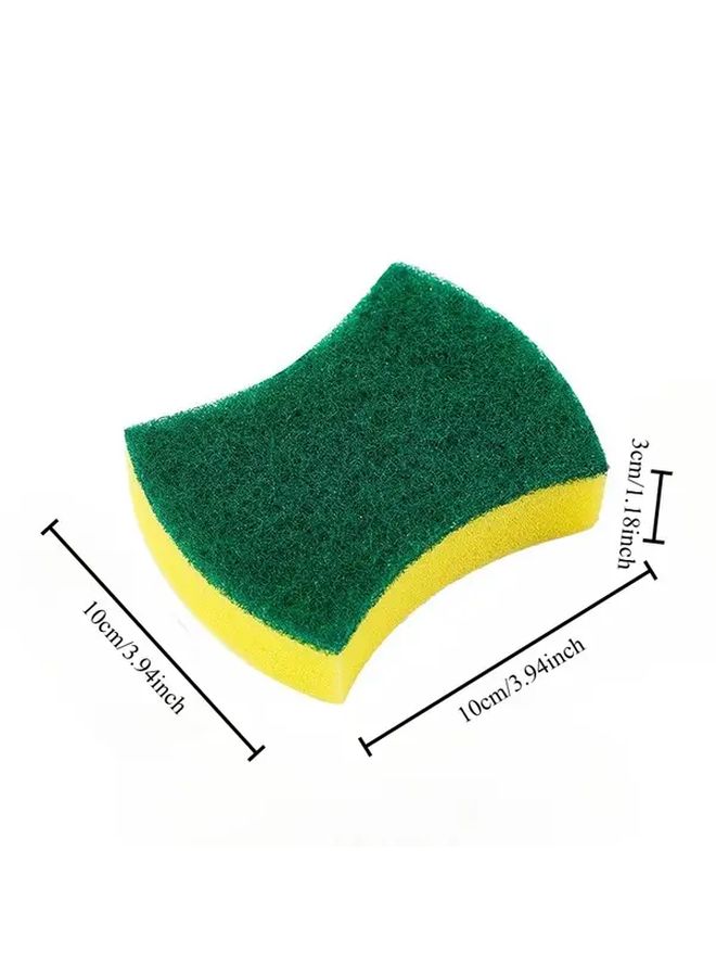 Kitchen Dishwashing Sponge 24pcs With Non Slip Grip And Scrubbing Surface Heavy Duty Cleaning Brush Ergonomic Handle For Dishes Pots Pans - Image 4