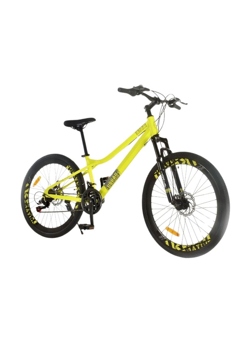 Rally Metallic Bicycle With Disc Brakes Size 20