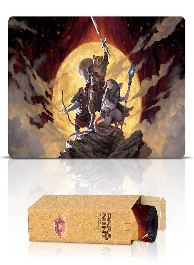 Paramint Quest (Stitched) - MTG Playmat by Clint Cearley - Compatible with Magic The Gathering Playmat - Play MTG, YuGiOh, TCG - Original Play Mat Art Designs & Accessories - Image 1