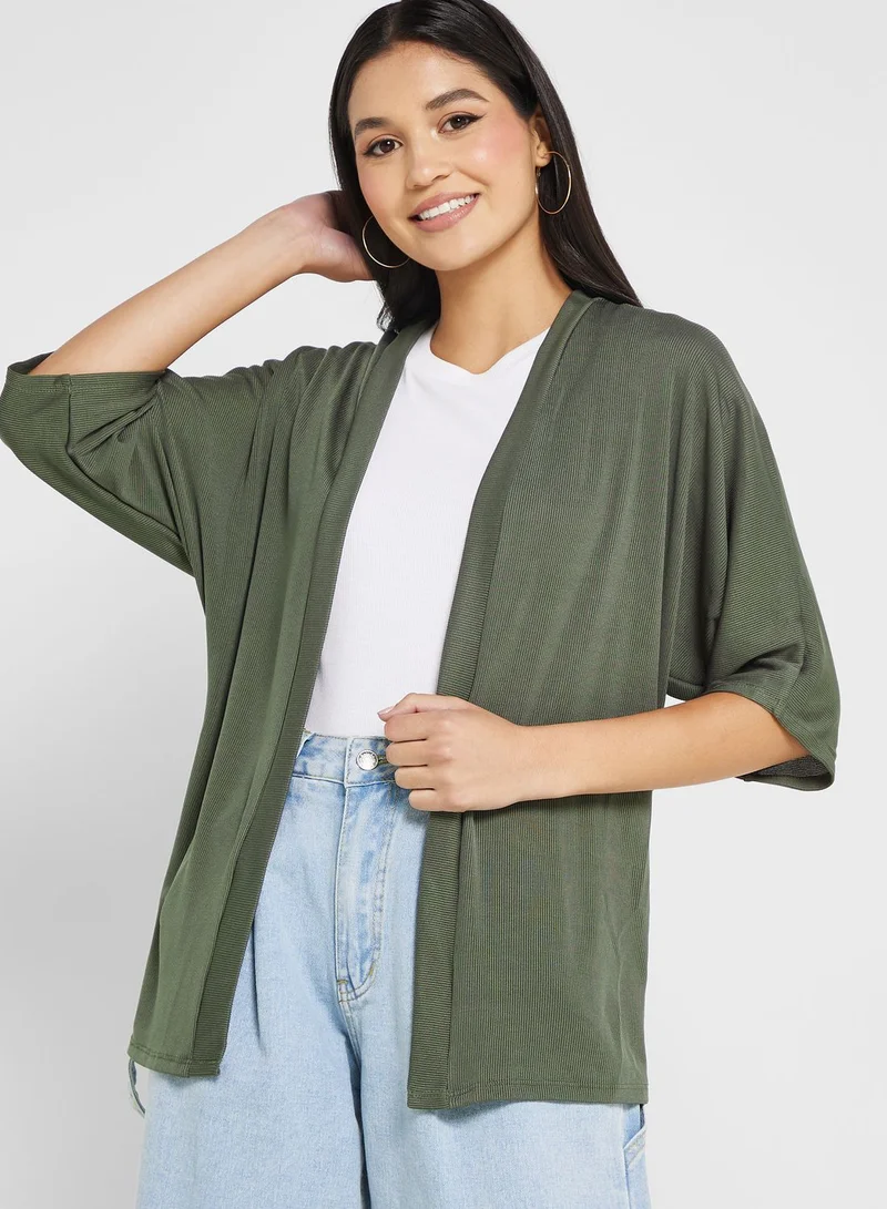 boohoo Longline Kimono