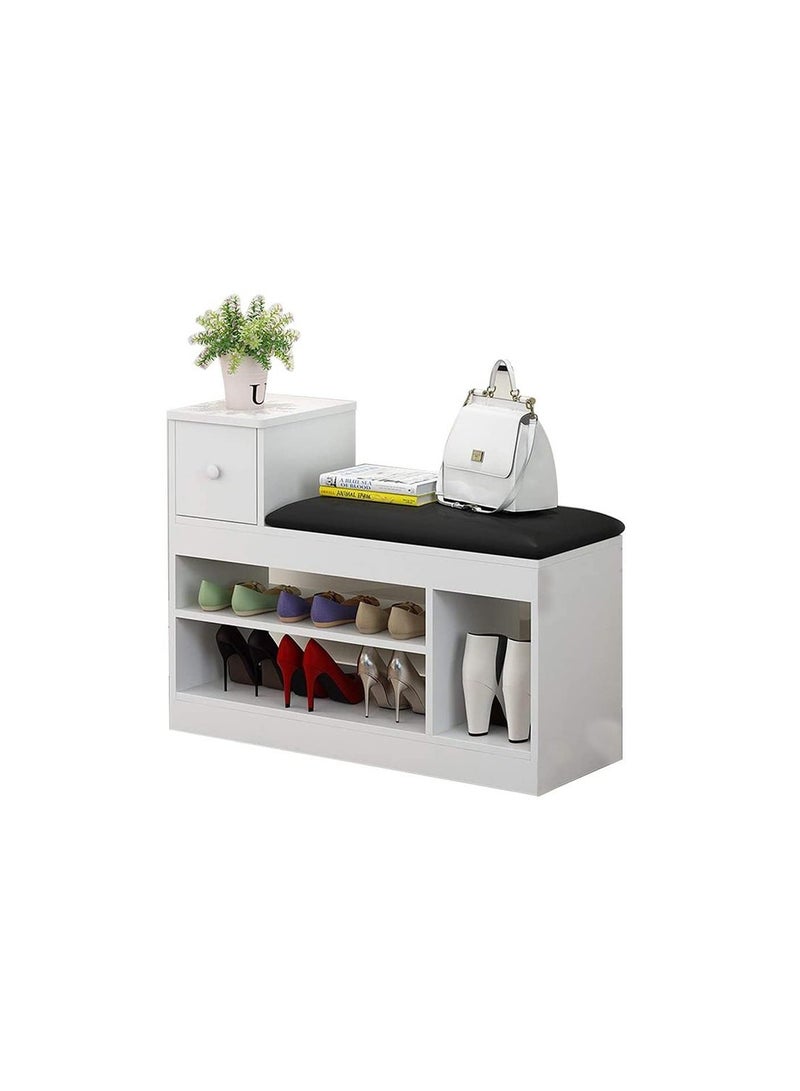 وبلك جزامة خشبية بيضاء حديثة - Image 1