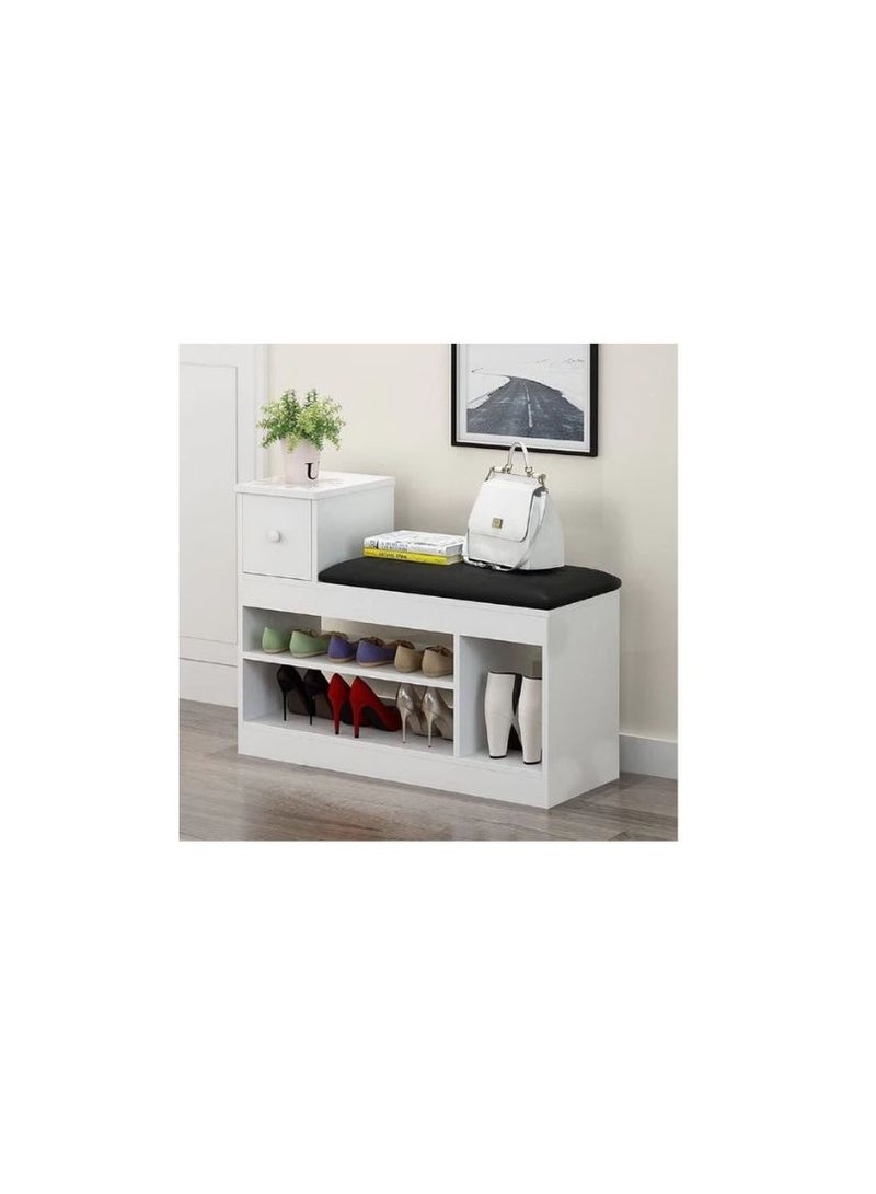 وبلك جزامة خشبية بيضاء حديثة - Image 2