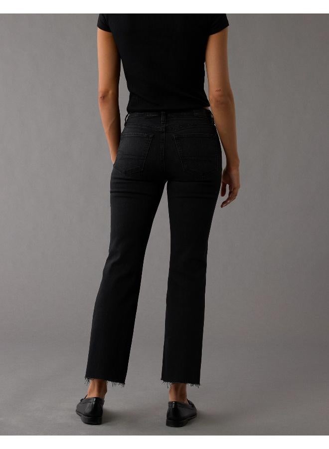 American Eagle AE Next Level High-Waisted Kick Bootcut Crop Jean  - Image 2