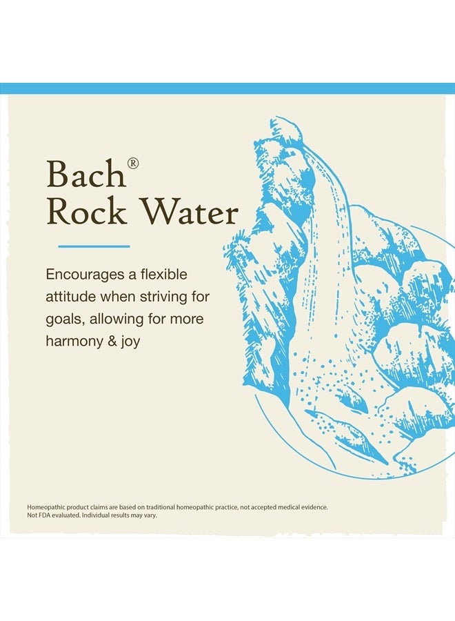Bach Original Flower Remedies, Rock Water for Flexibility, Natural Homeopathic Flower Essence, Holistic Wellness and Stress Relief, Vegan, 20mL Dropper  - Image 3