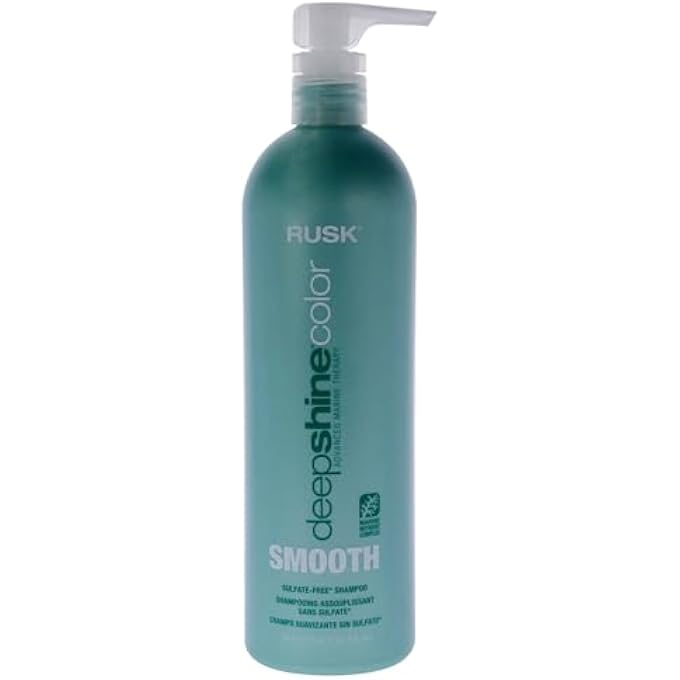 Rusk DEEPSHINE COLOR SMOOTH SULFATE-FREE SHAMPOO FOR UNISEX 25 OZ SHAMPOO - Image 1