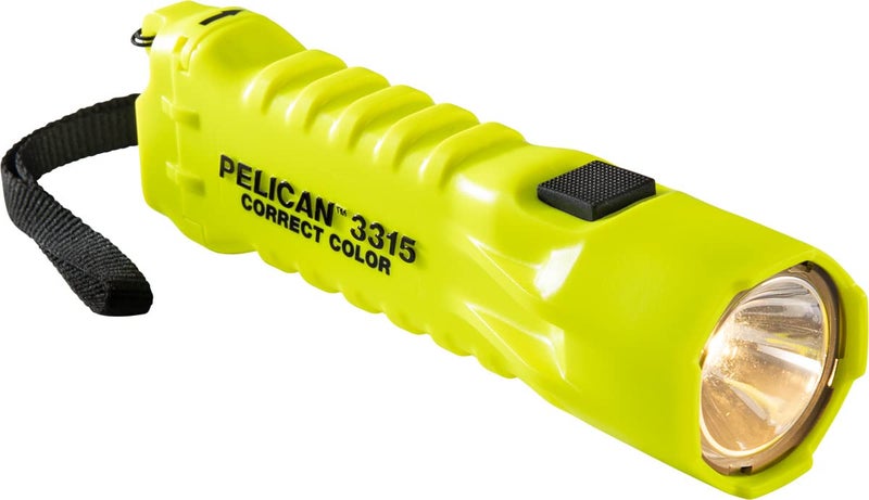 Pelican 3315CC (Correct Color) LED Flashlight - IP67 Waterproof (Yellow) - Image 1