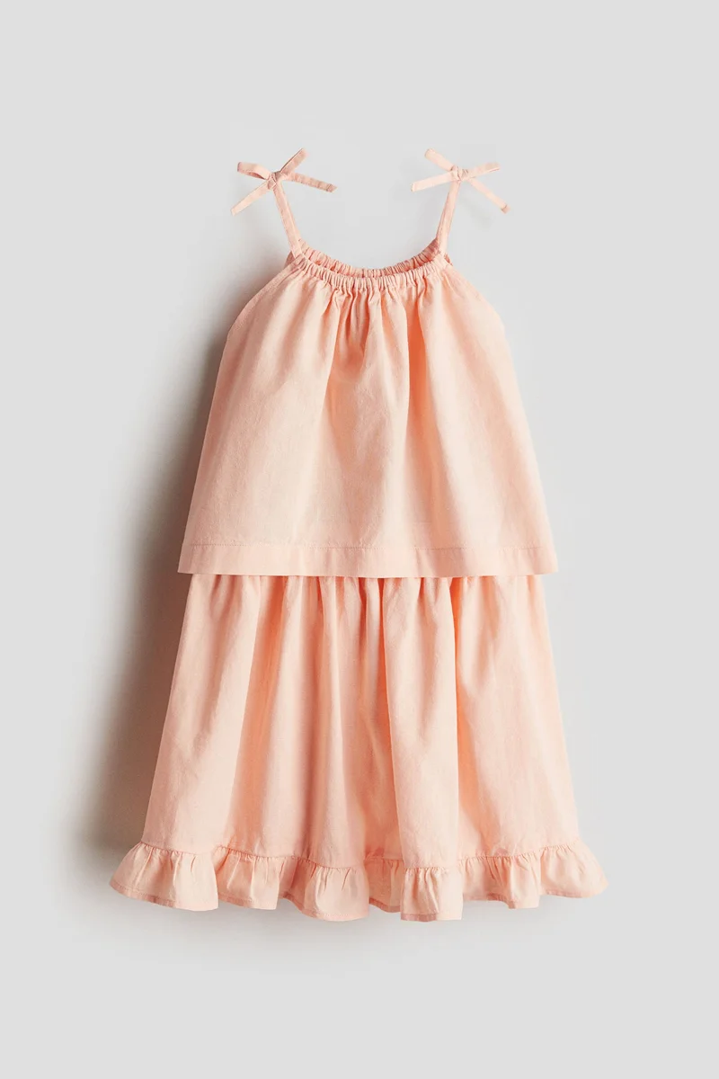 H&M 2-piece linen-blend set