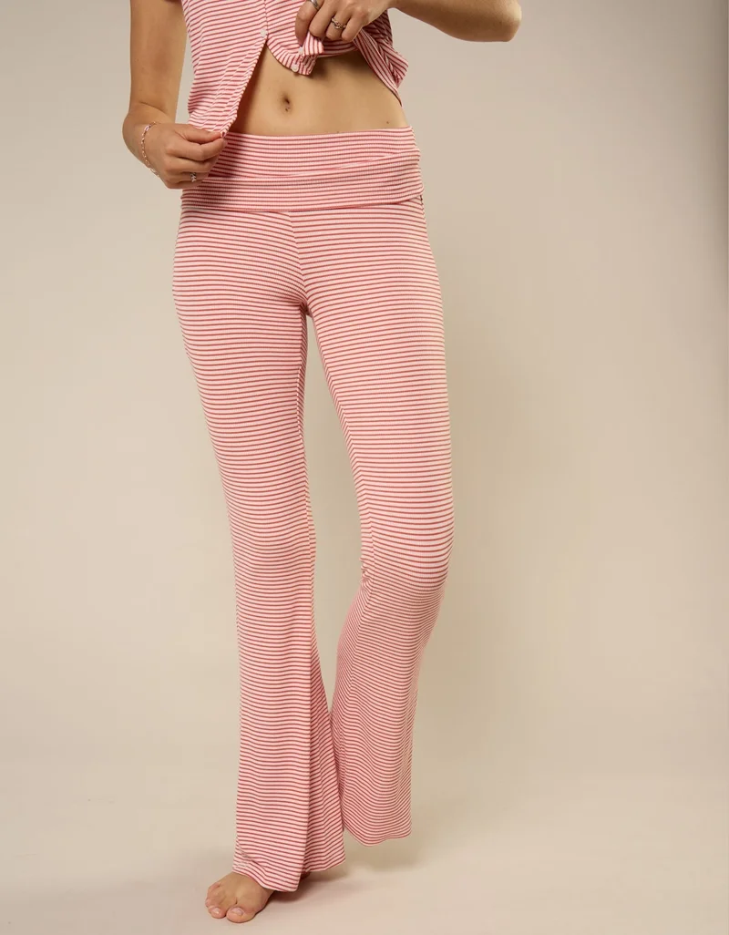 Aerie Real Soft® Rib Foldover Sleep Pant