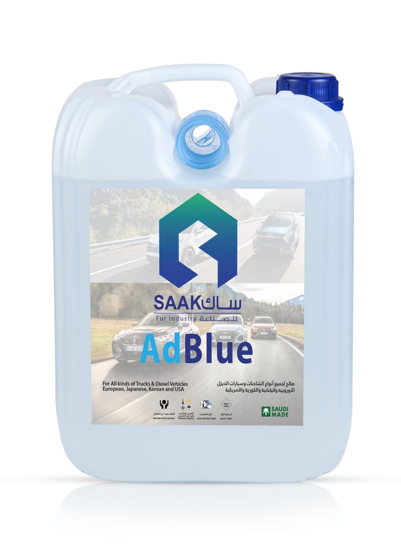 SAAK - Adblue Environmental Fluid for Diesel Cars with Filling Cartridge - Image 1