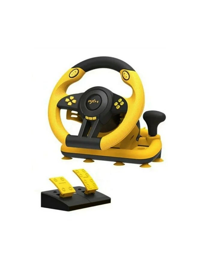 PXN V3 PRO Racing Wheel B-V3PRO-V02-2401 -Yellow Black - Image 2