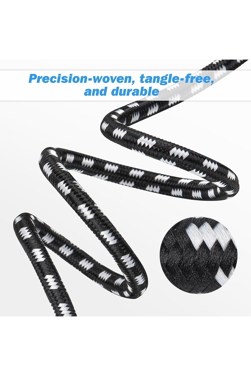 كابل جيتار بطول 1.5 متر، كابل آلة موسيقية، كابل باص، كابل جيتار بطول 10 أقدام، كابل صوتي مستقيم 6.35 مم، مناسب لمجموعة متنوعة من الآلات - جيتار كهربائي، لوحة مفاتيح إلكترونية، مكبر صوت - Image 4