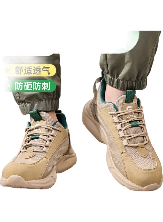 WELDON Shield Men'S Steel Toe Safety Shoes Anti-Smashing Anti-Piercing Wear-Resistant Lightweight Soft Bottom Work Safety Functional Shoes 1157Bn 45 - Image 1