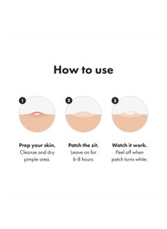 Hero Hero's Mighty Patch, Original Powerful Hydrocolloid Acne Pimple Patches for Effective Zit and Blemish Coverage - 36 Count for Clear and Smooth Skin.  - Image 4