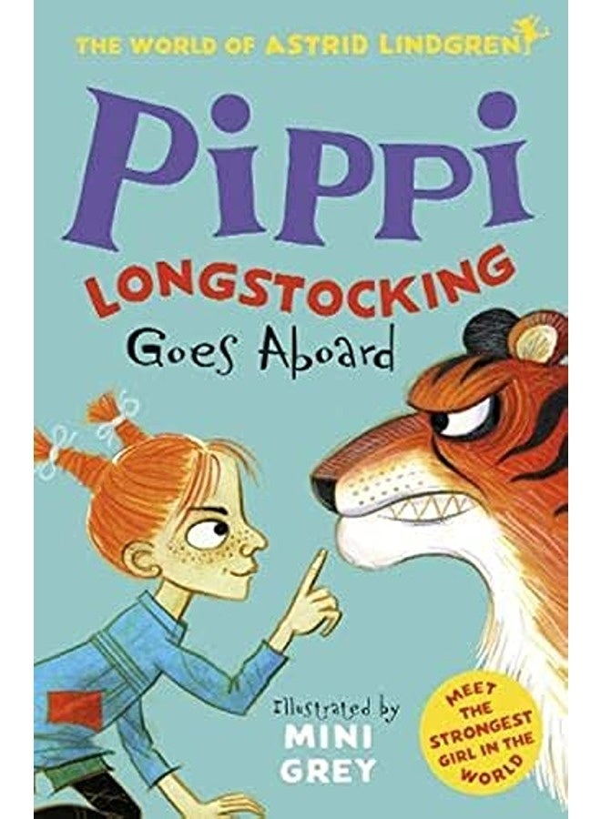 Pippi Longstocking Goes Aboard World Of Astrid Lindgren By Lindgren, Astrid - Grey, Mini Paperback