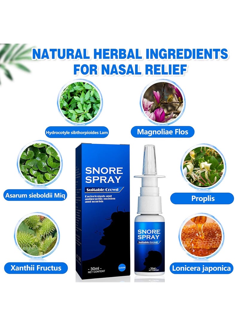 30ml Anti Snoring Spray Traditional Herb Anti Snoring Sprays For Adult Nasal Spray