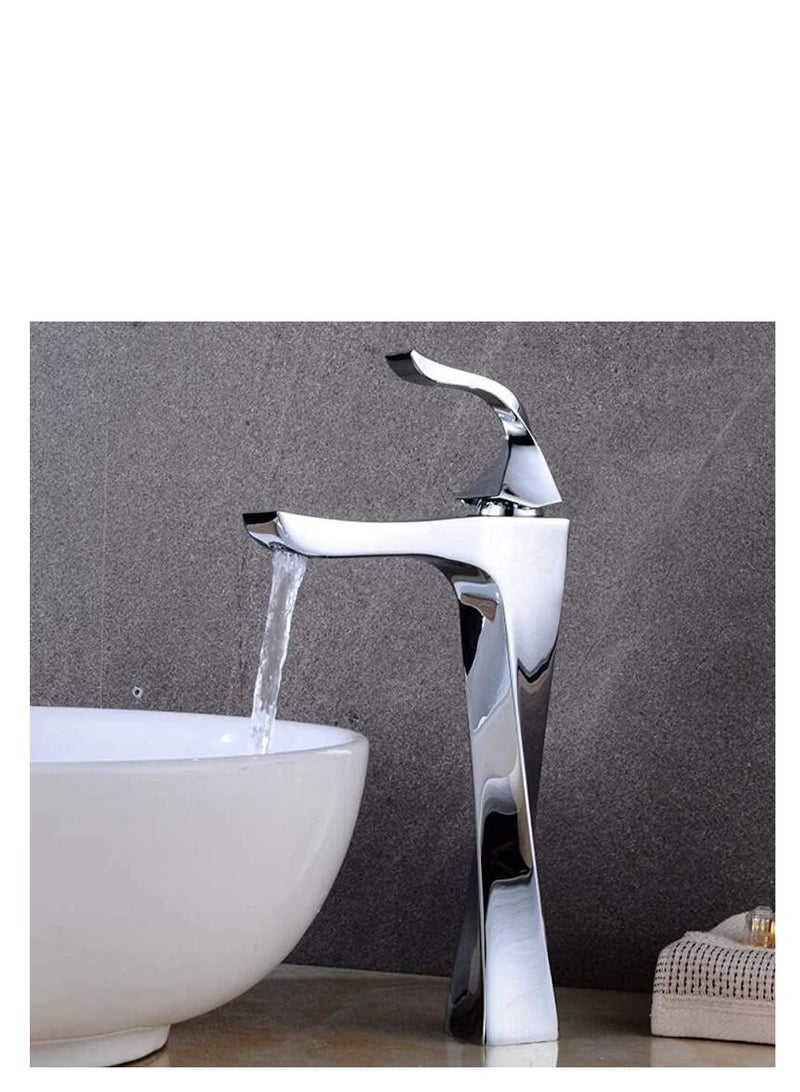 كواترو صنبور حوض ديكور نيكل ملفوف SCSKU: SG-7250C