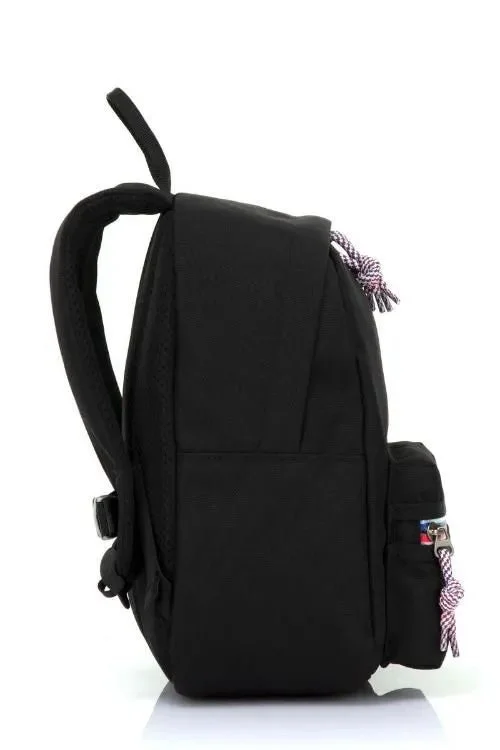 American Tourister  Little Carter Backpack , Polyester, Black|Antimicrobial Lining|Perfect for Kids|Lightweight|Adjustable Padded Strap - 1 Year Global Warranty  | Best Price UAE