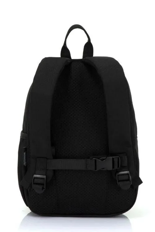 American Tourister  Little Carter Backpack , Polyester, Black|Antimicrobial Lining|Perfect for Kids|Lightweight|Adjustable Padded Strap - 1 Year Global Warranty  | Best Price UAE