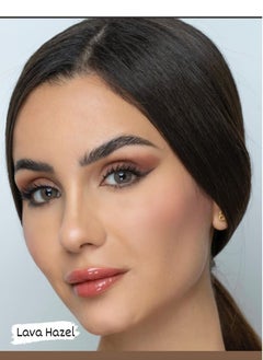 أرماللا عدسات ارماللد لون لافا هازل 