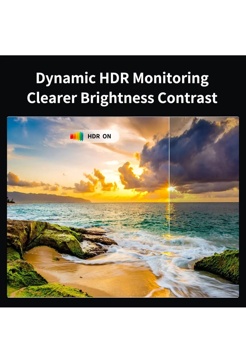 شاشة كاميرا Desview R7III مقاس 7 بوصة IPS شاشة لمس عالية الدقة بالكامل 4K HDMI كاميرا مراقبة ميدانية مع تركيز HDR ثلاثي الأبعاد LUT