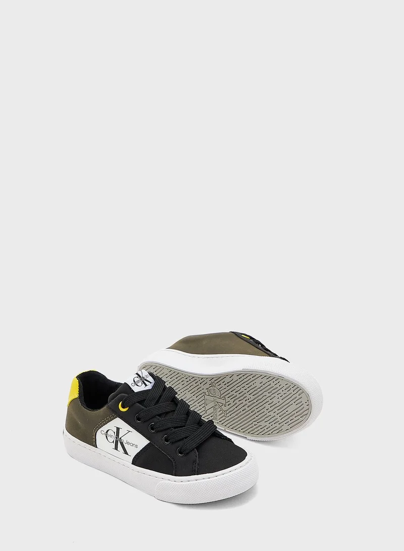 Calvin Klein Jeans Kids Lace Up Sneakers