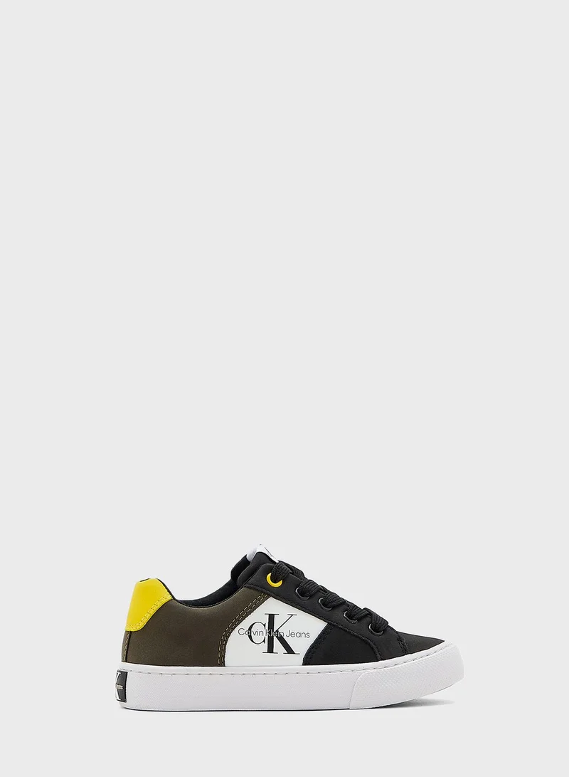 Calvin Klein Jeans Kids Lace Up Sneakers