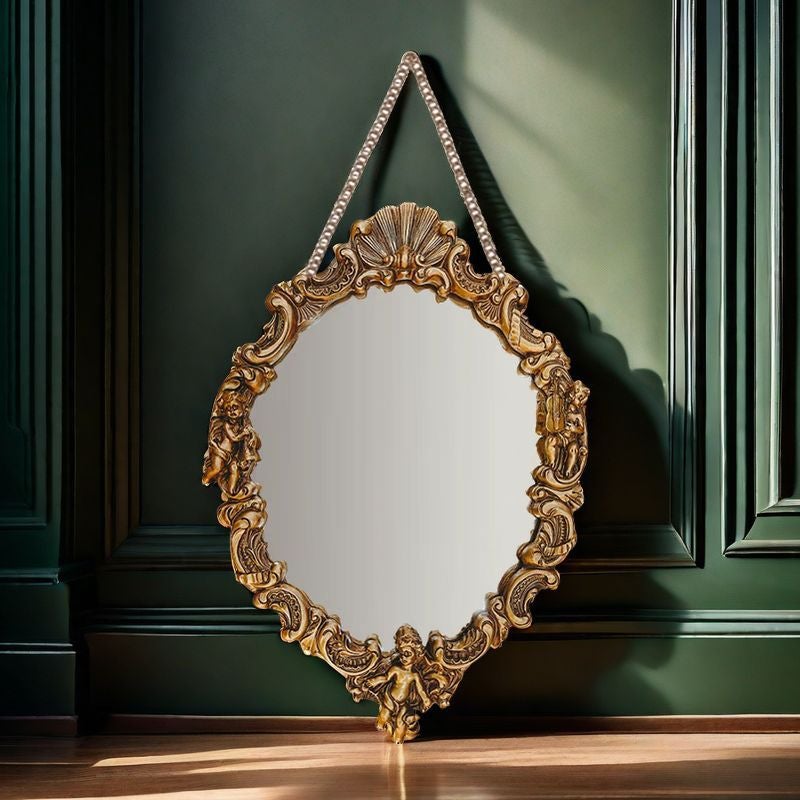 Vintage Gold Resin Photo Frame - Decorative Home Artwork for Living Room &  Bedroom - Image 2