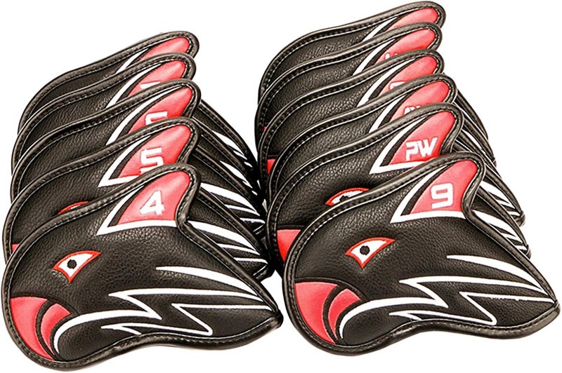 klarako 11pcs Waterproof Skull Golf Cover Club Putter Headcover Golfer Putters Irons Anti-Scratch Covers Accessories Gift - Image 3