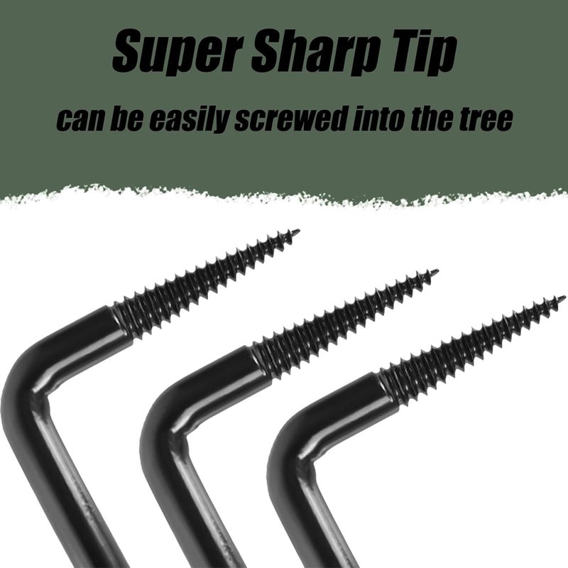 Highwild 4-Inch Screw-in Tree Step Blinds Step Up Climbing Tree - Pack of 8 - Image 4