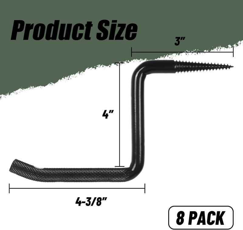 Highwild 4-Inch Screw-in Tree Step Blinds Step Up Climbing Tree - Pack of 8 - Image 2