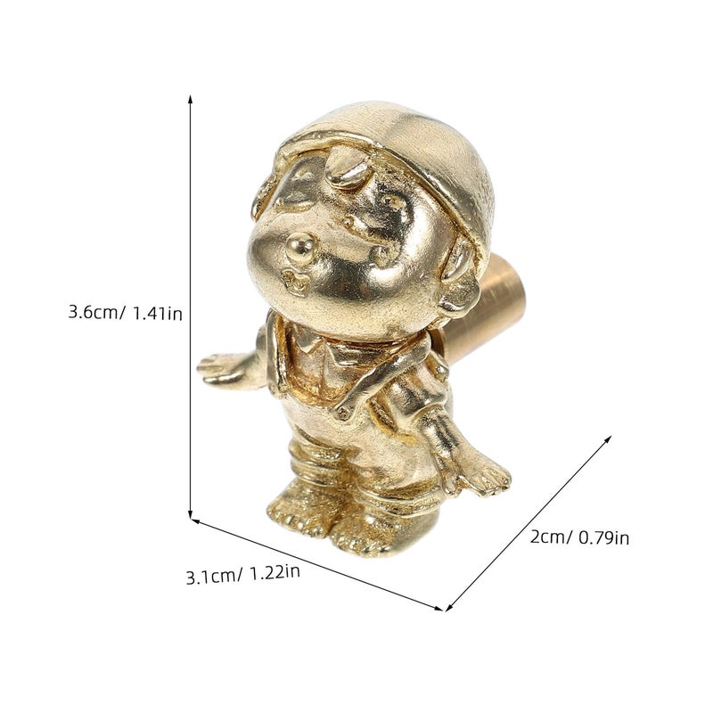 Vintage Brass Drawer Handles Solid Forged Cabinet Pulls for Furniture Dresser Jewelry Box - Image 3