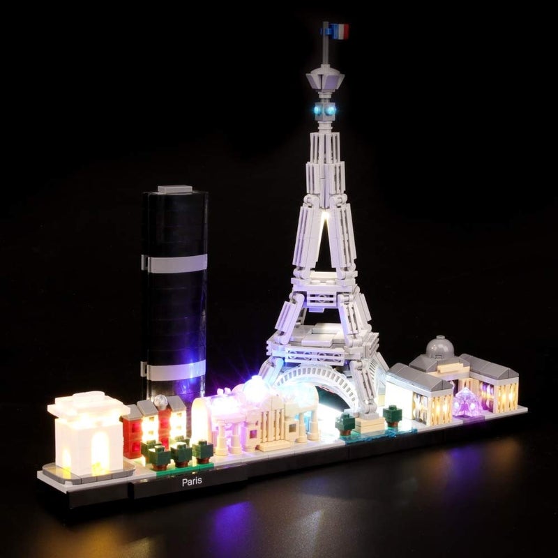 BRIKSMAX LED Lighting Set for Lego Architecture Paris, Compatible with Lego 21044 Building Blocks Model - Without Lego Set - Image 2