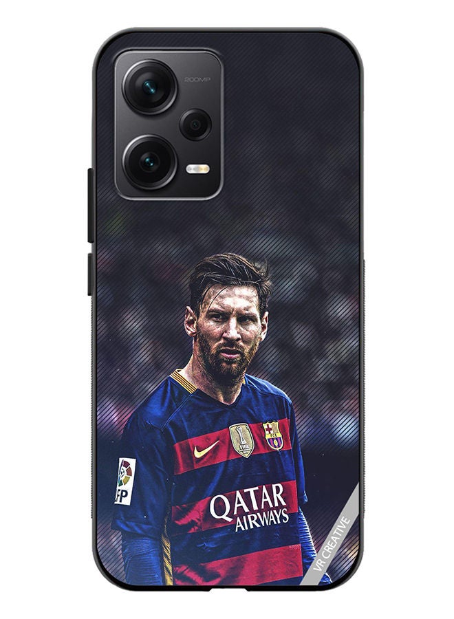 VR CREATIVE Protective Case Cover For Xiaomi Redmi Note 12 Discovery Messi Design Multicolour - Image 1
