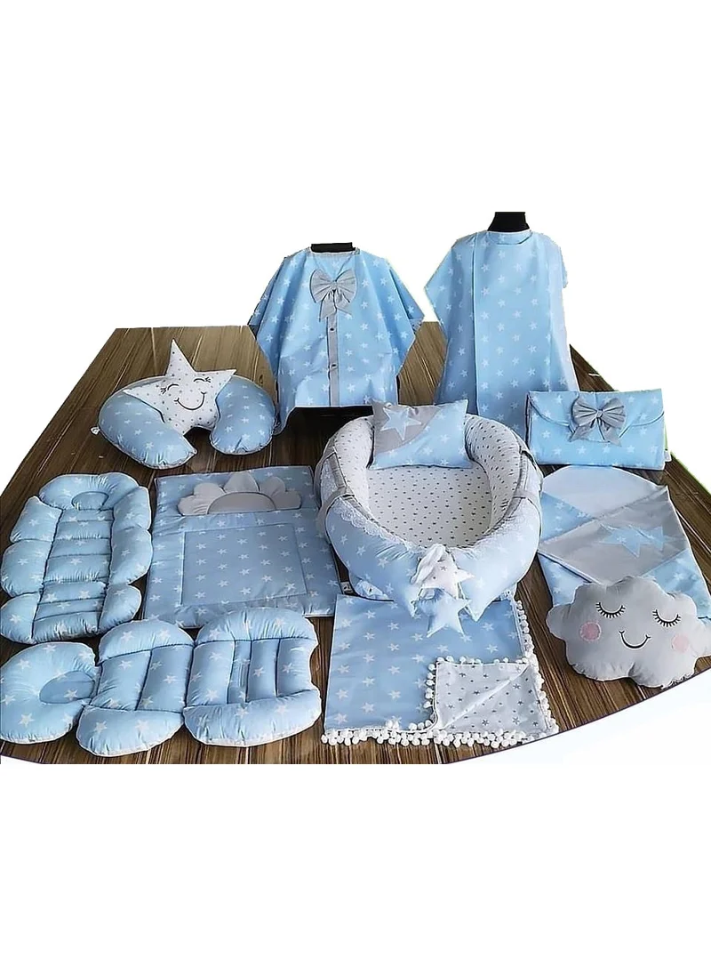 Ebabynest Bigstar Series Blue Set of 15