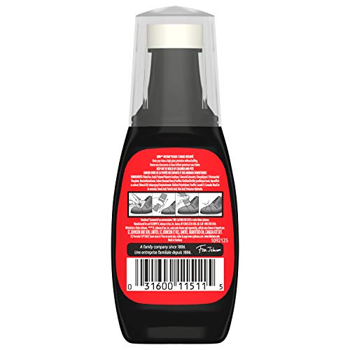 SC Johnson Kiwi Instant Polish, Black, 2.5 oz (1 Bottle with Sponge Applicator) - Image 2