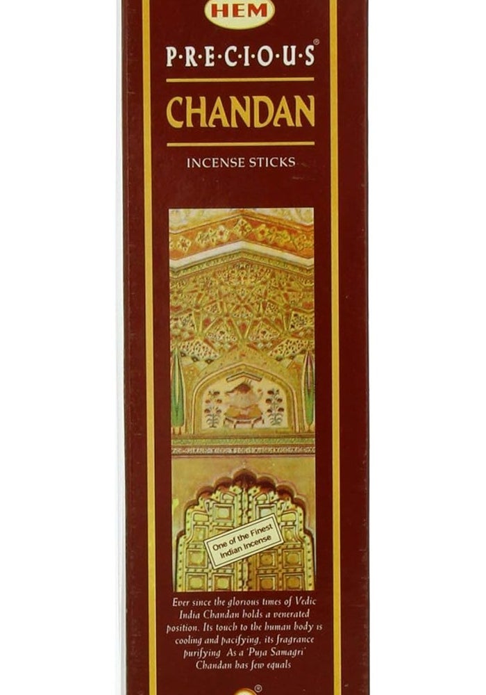HEM Precious Chandan Incense Sticks - Pack of 6 with Sandalwood Fragrance - Image 5