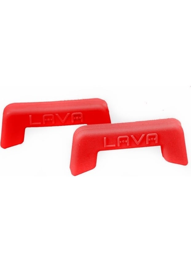 Lava Cast Silicone Handle Red 