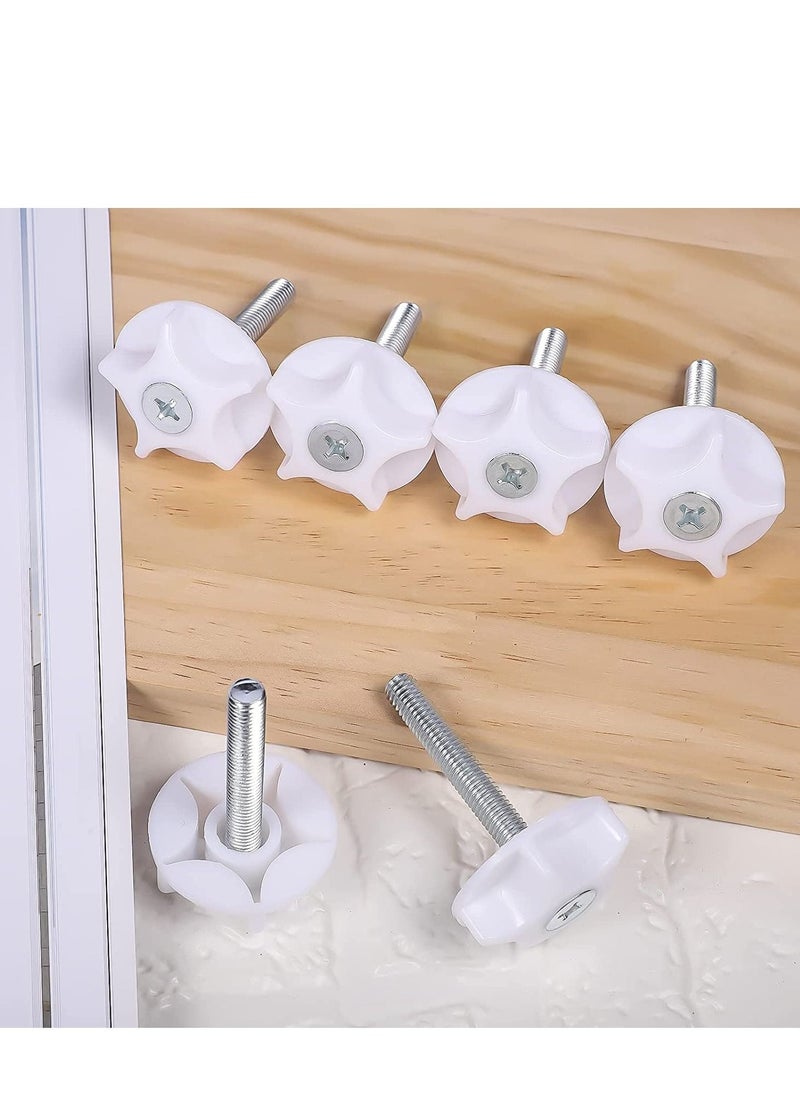 SYOSI - Adjustable foot furniture pads M8 Thread Adjustable Furniture Feet  Headboard Screws and Washers Universal for Beds Cabinet Workbench Cabinets Sofa Tables Chairs Fittings Keep Level Avoid Shaking" - Image 1