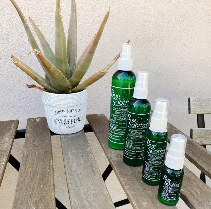 Bug Soother Spray Small Family Pack - Natural Insect, Gnat and Mosquito Repellent & Deterrent with Essential Oils - 100% DEET-Free Safe Bug Spray for Adults, Kids, Pets, & Environment - Made in USA - Image 4
