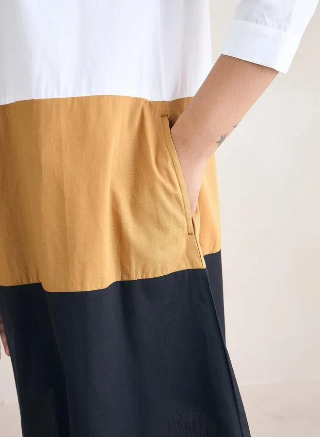 Femmella Color Block Dress