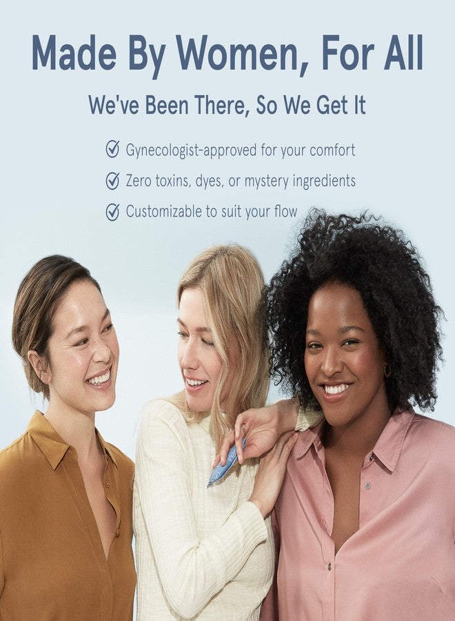 لولا فوط لولا الصحية الرقيقة للغاية، 108 فوطة - فوط قطنية يومية للنساء، فوط صحية مضادة للحساسية للنساء، منتجات معتمدة من HSA وFSA للعناية النسائية - Image 5