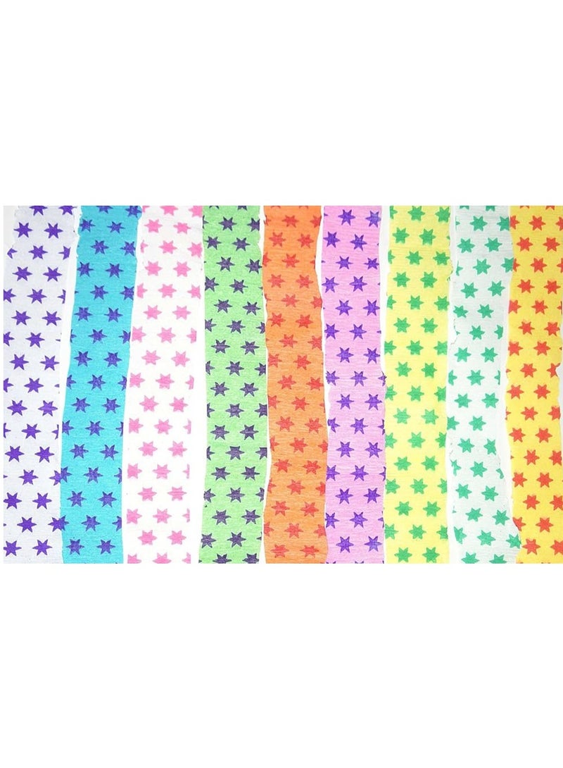 Terabyte CREPE STREAMER (PACK OF 3) 2INCH X 60FT ASSORTED COLORS - Image 1