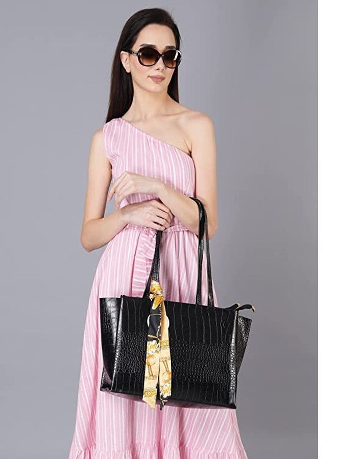 DANIEL CLARK Womens Handbag/Ladies Shoulder Bag/Girls tote bag/Office Bag for women - Image 2