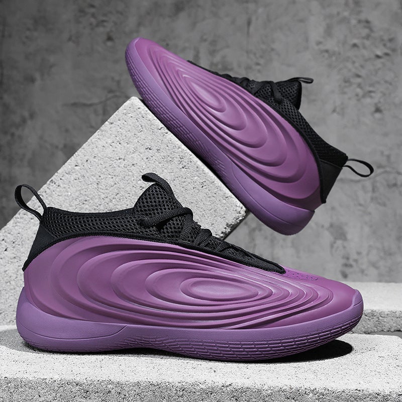 Basketball Shoes with Anti-Slip Rubber Outsole, Breathable Upper and Cushioned Midsole for Men Women Youth Kids - Image 2