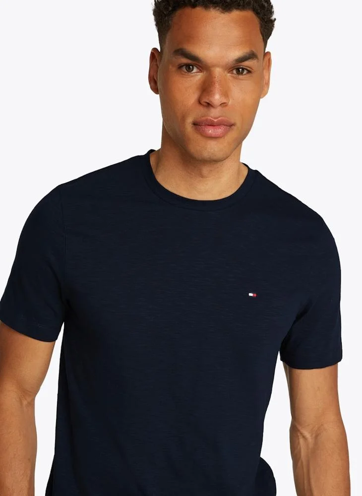 TOMMY HILFIGER Texture Slub T-Shirt