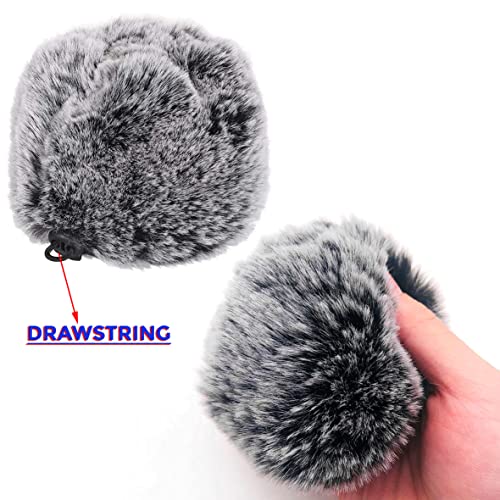 NEXT GEEK Imported Microphone Windscreen Fur Cover Pop Filter compatible For Blue Yeti, Blue Yeti Pro DeadCat PACK OF 1 - Image 3