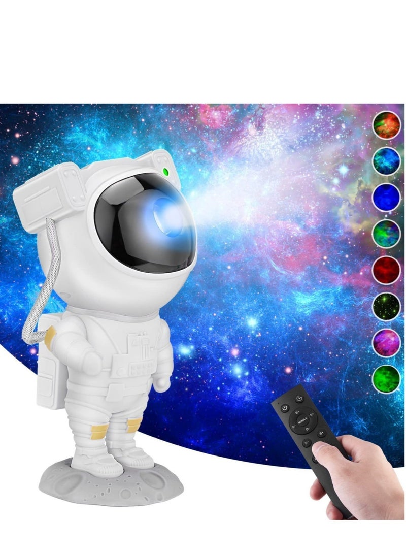 Star Projector Night Light with Timer and Remote Control,Astronaut Projector Lamp 360° Rotation,USB Galaxy Starry Sky Projector for Kids, Party,Bedroom and Game Room - Image 1