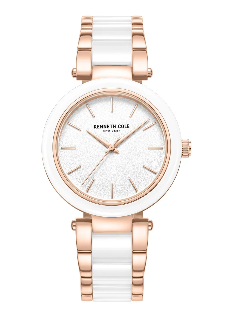 Kenneth Cole New York Women's Kenneth Cole New York Classic 32mm Two Tone Watch