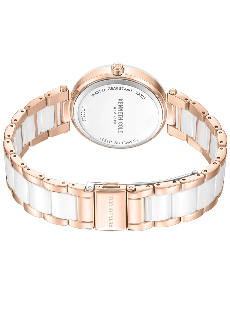 Kenneth Cole New York Women's Kenneth Cole New York Classic 32mm Two Tone Watch